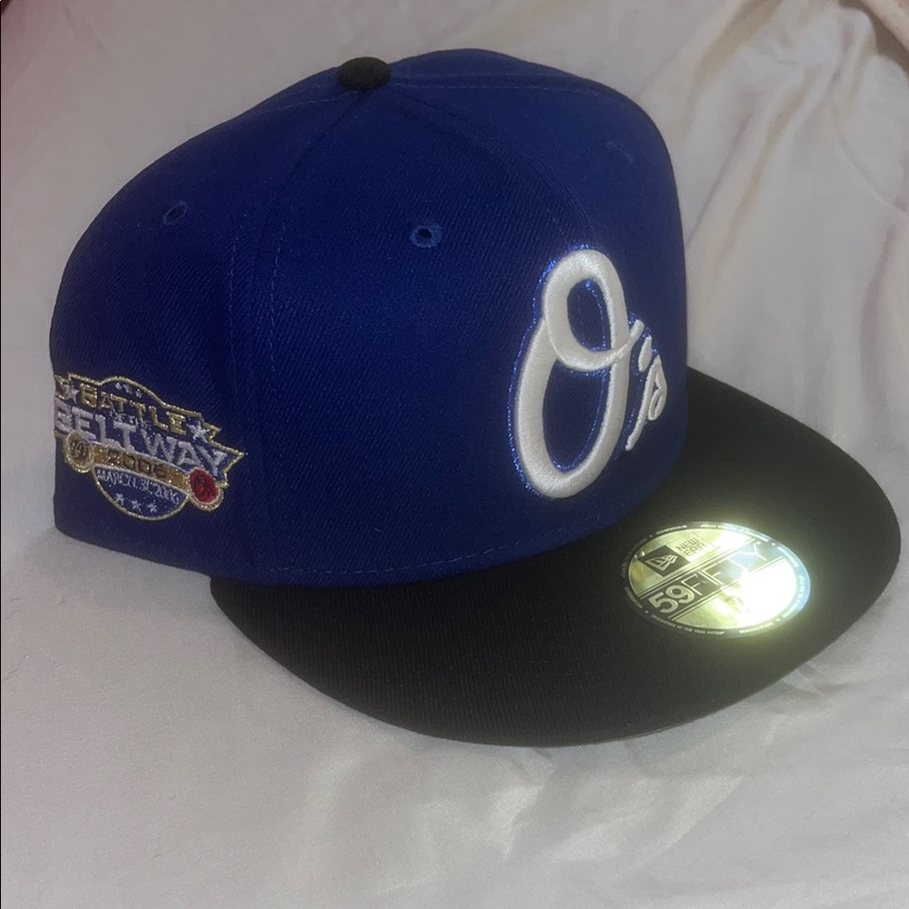 New Era Blue and Black 59FIFTY Cap “TVB” RUSHMORE